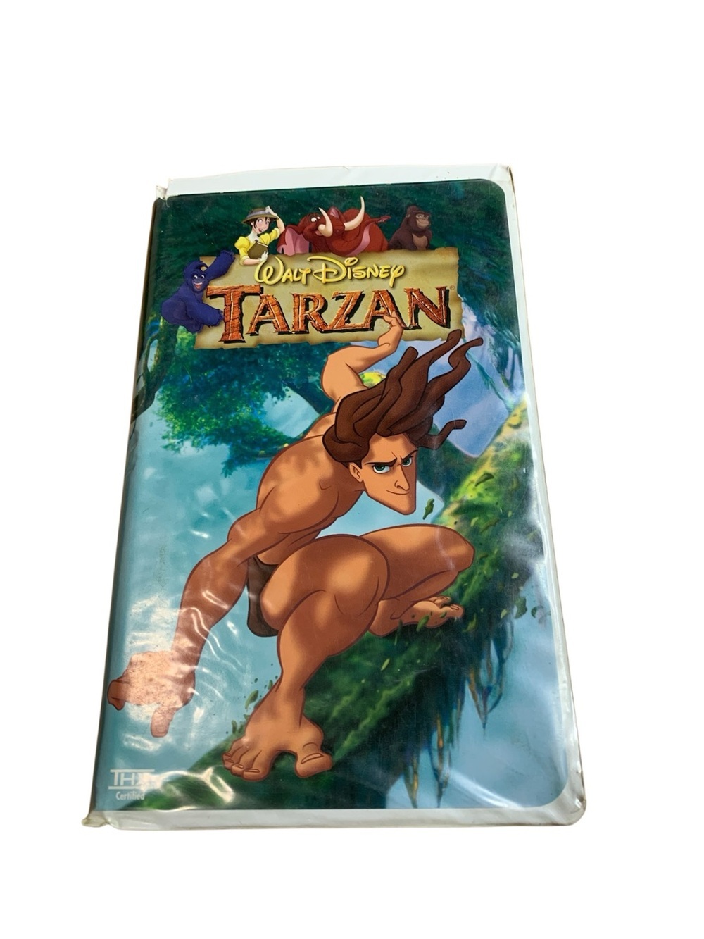 Walt Disney’s Tarzan (1999) Vintage Animated VHS – Original Clamshell Case